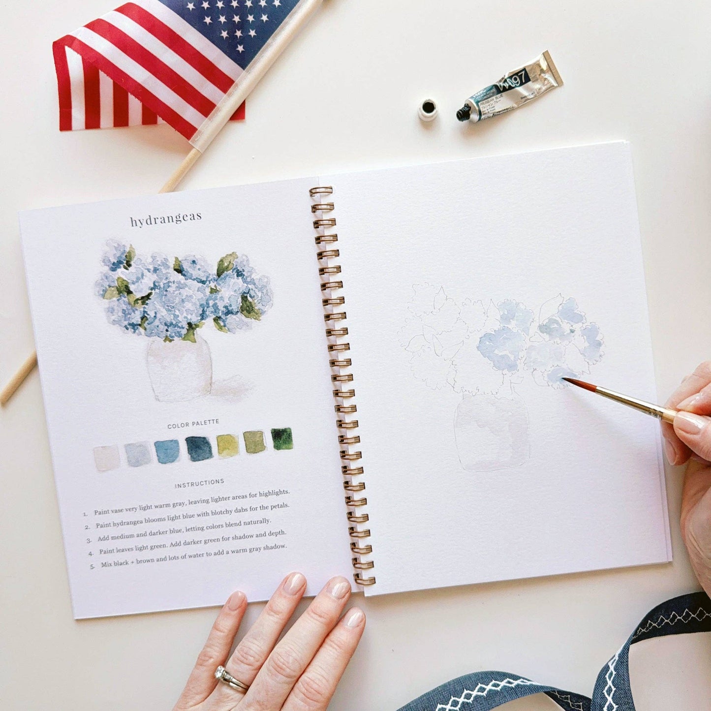 Emily Lex Studio: Americana watercolor workbook