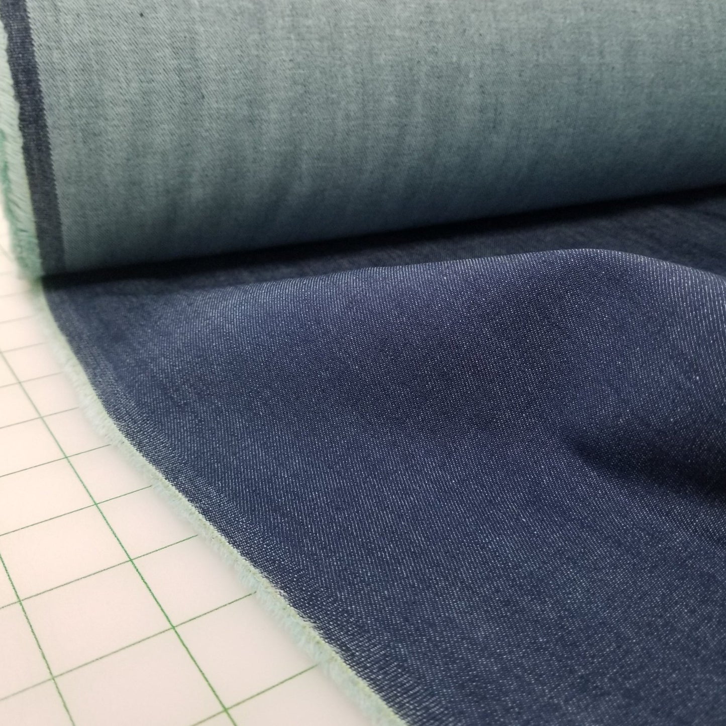 Cone Mills S-Gene Stretch Denim Medium Indigo 9.5oz Woven-By the yard