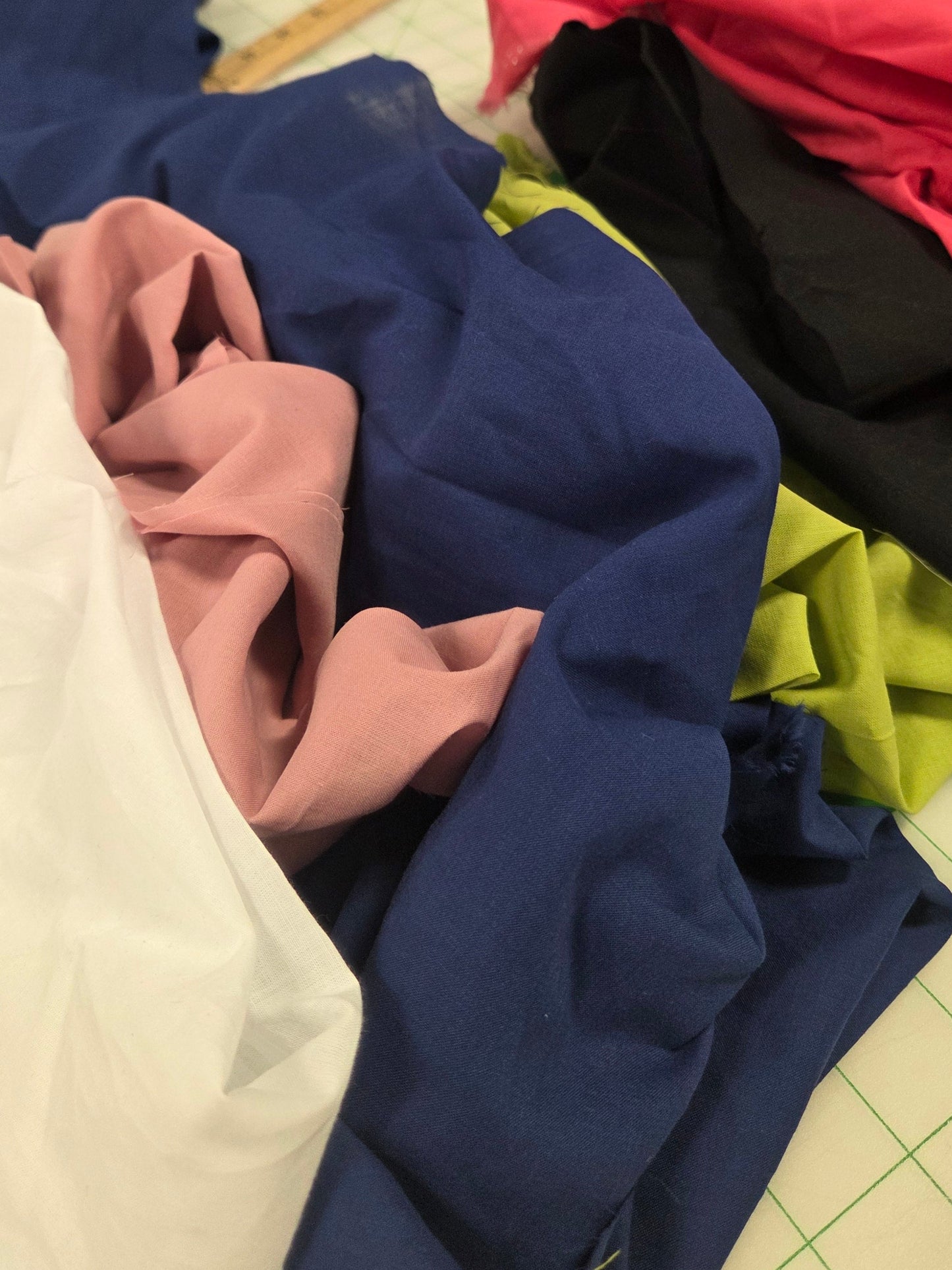 Cotton Voile Solid Royal Medium Blue 2oz OEKO TEX Woven-by the yard