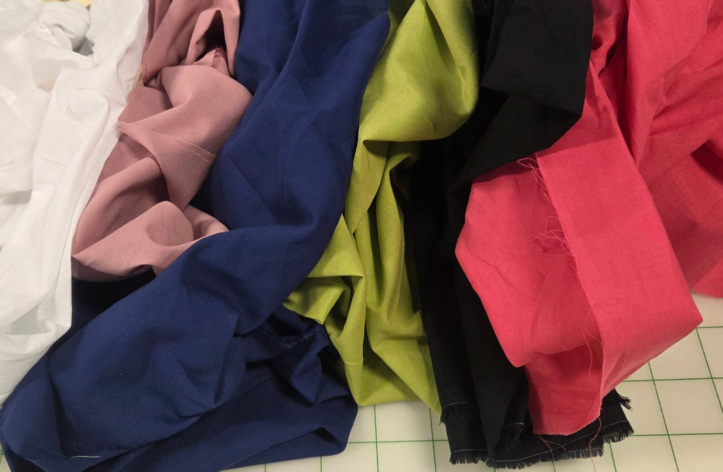 Cotton Voile Solid Black 2oz OEKO TEX Woven-by the yard