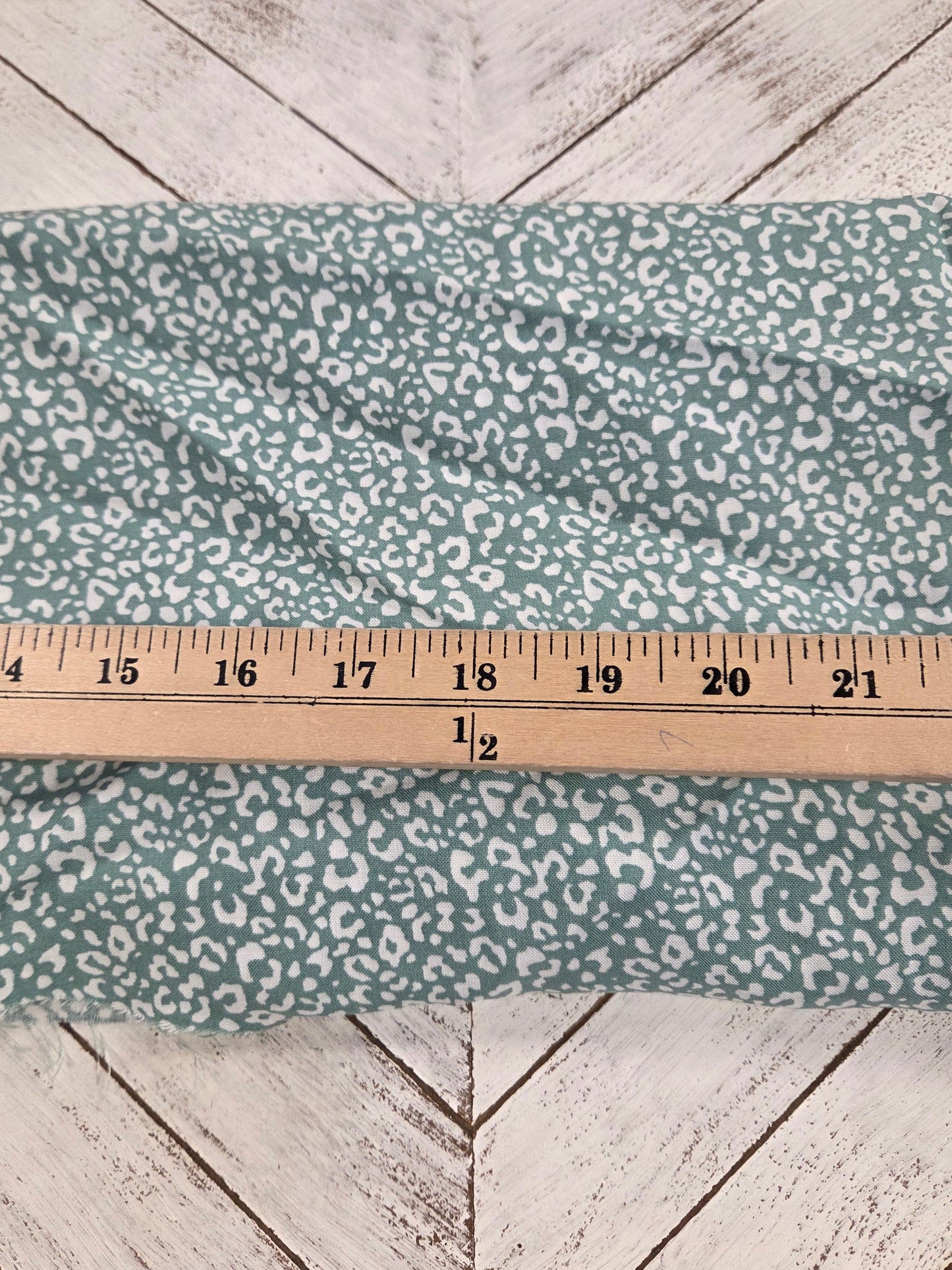 Designer LA Deadstock Rayon Challis with Slight Sheen Animal Print Woven- by the yard