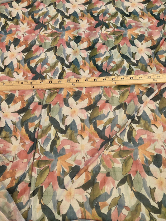 watercolor fabric