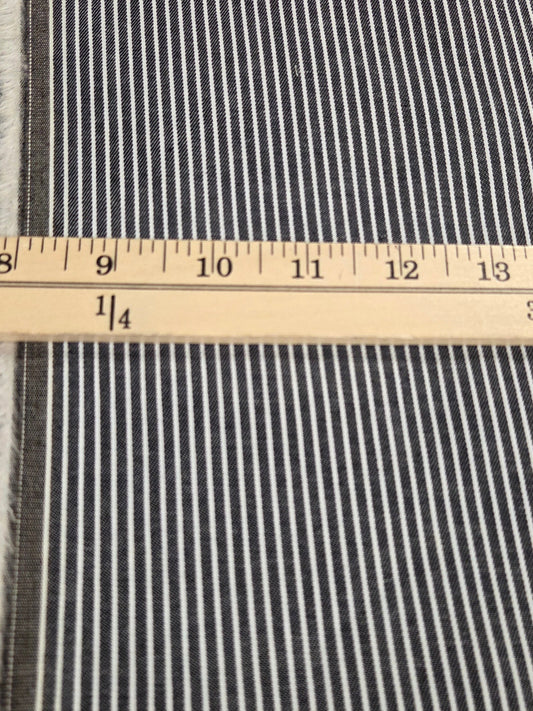 twill denim stripe woven