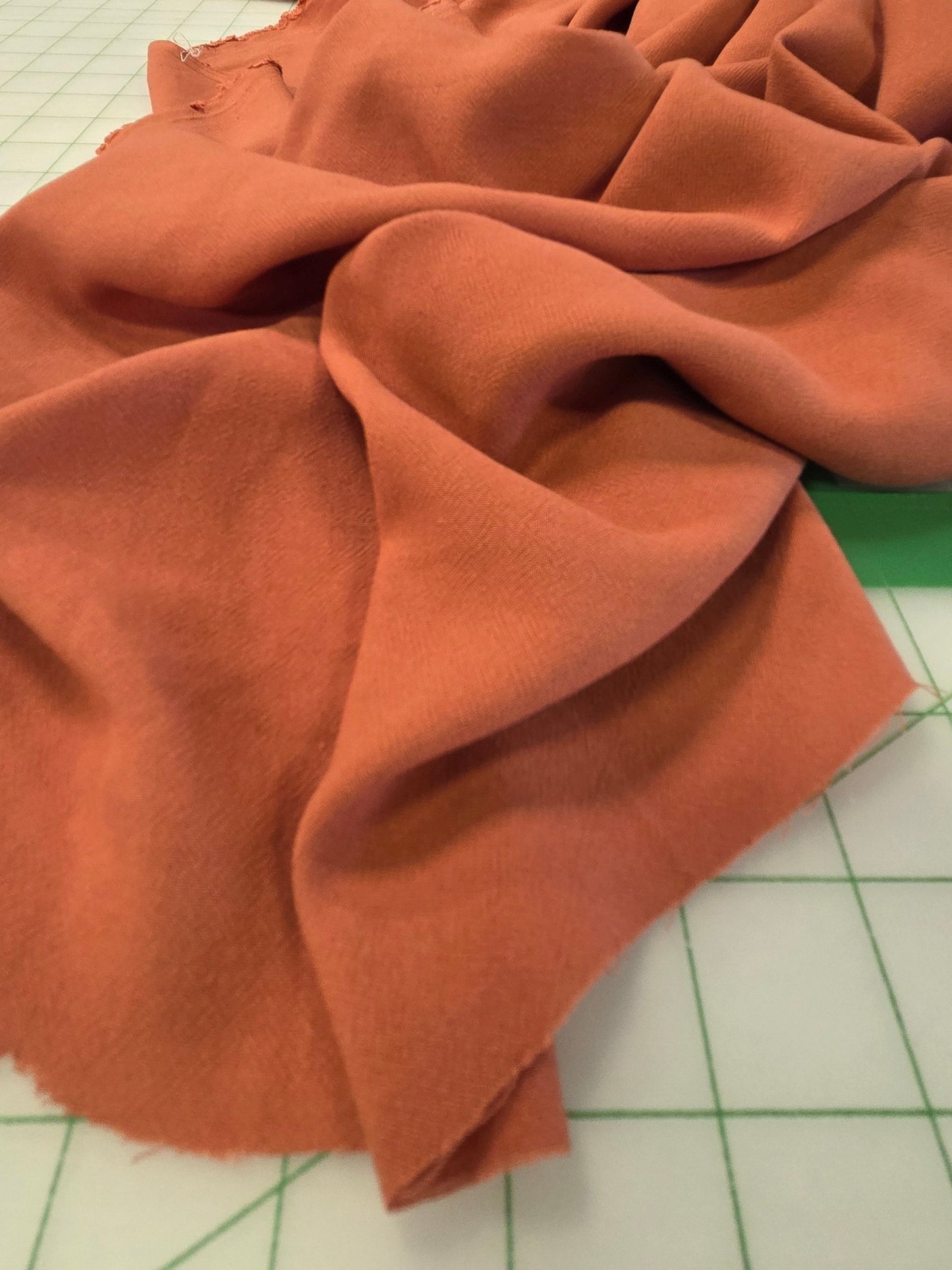 rust colored fabric by the yard