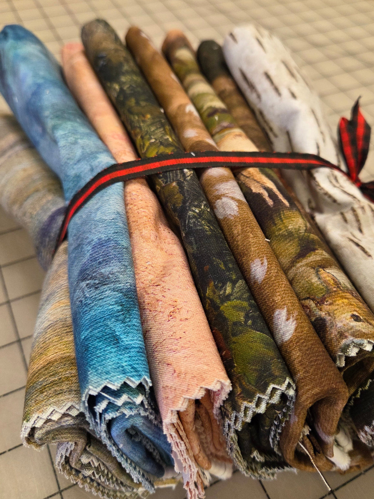 Online Quilting Bundle: 8 yards of Dawn's Early Light by Shirl Ireland Artist by Studio E Cotton Wovens- As pictured ( 8 looks)