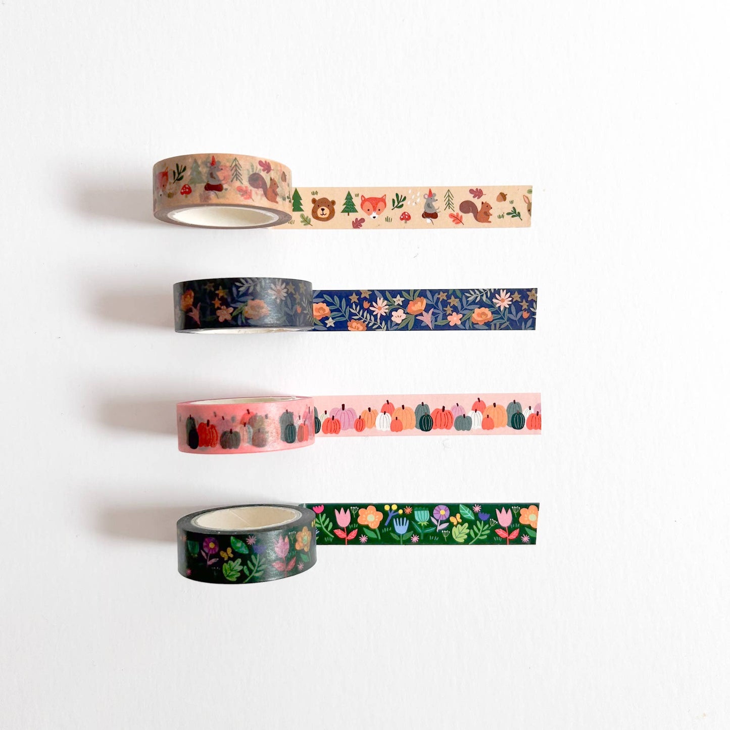 Stickers & Stationary: Floral Tapestry Washi Tape- 10 meters/ 15mm per roll