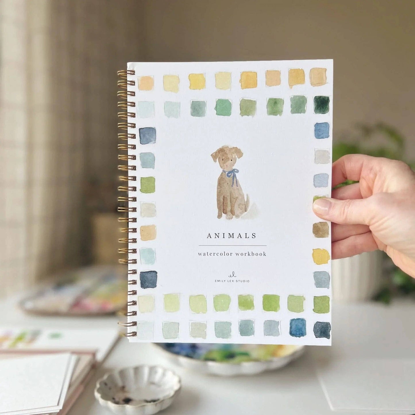 Emily Lex Studio: Animal watercolor workbook