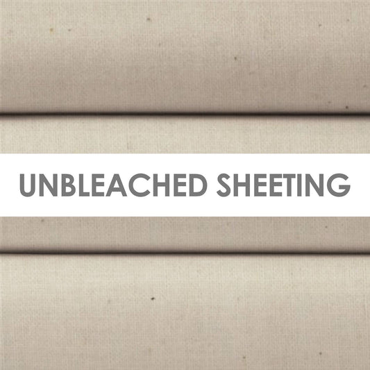 Camelot Fabrics: Muslin Unbleached Sheeting 100% Cotton 63'': Greige Woven- by the Half Yard