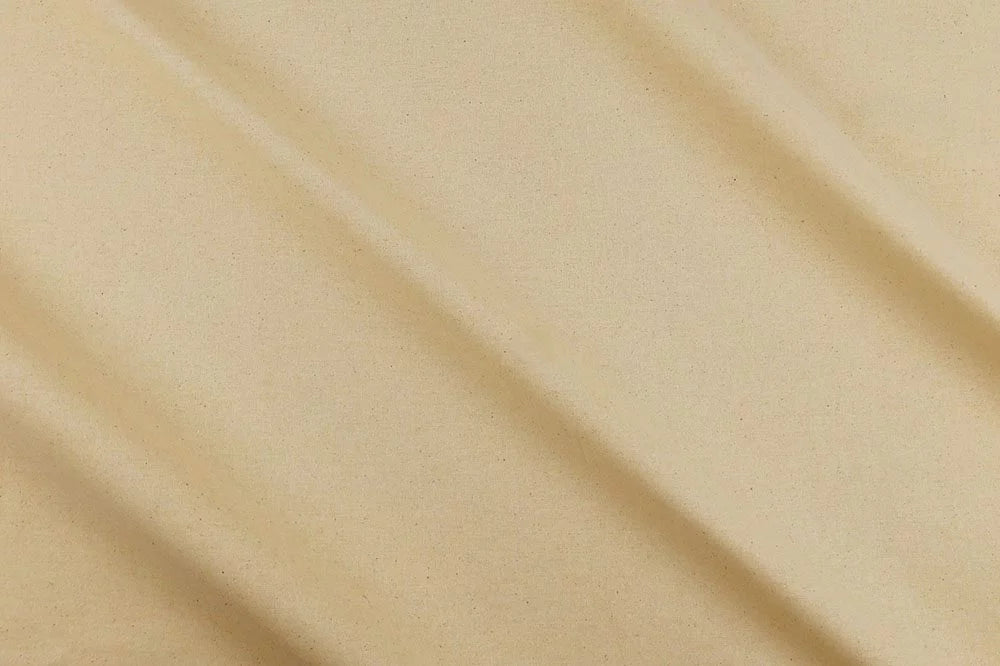 LA Fashion Basic Muslin Cotton Medium Weight Woven Solid Cream-By the yard