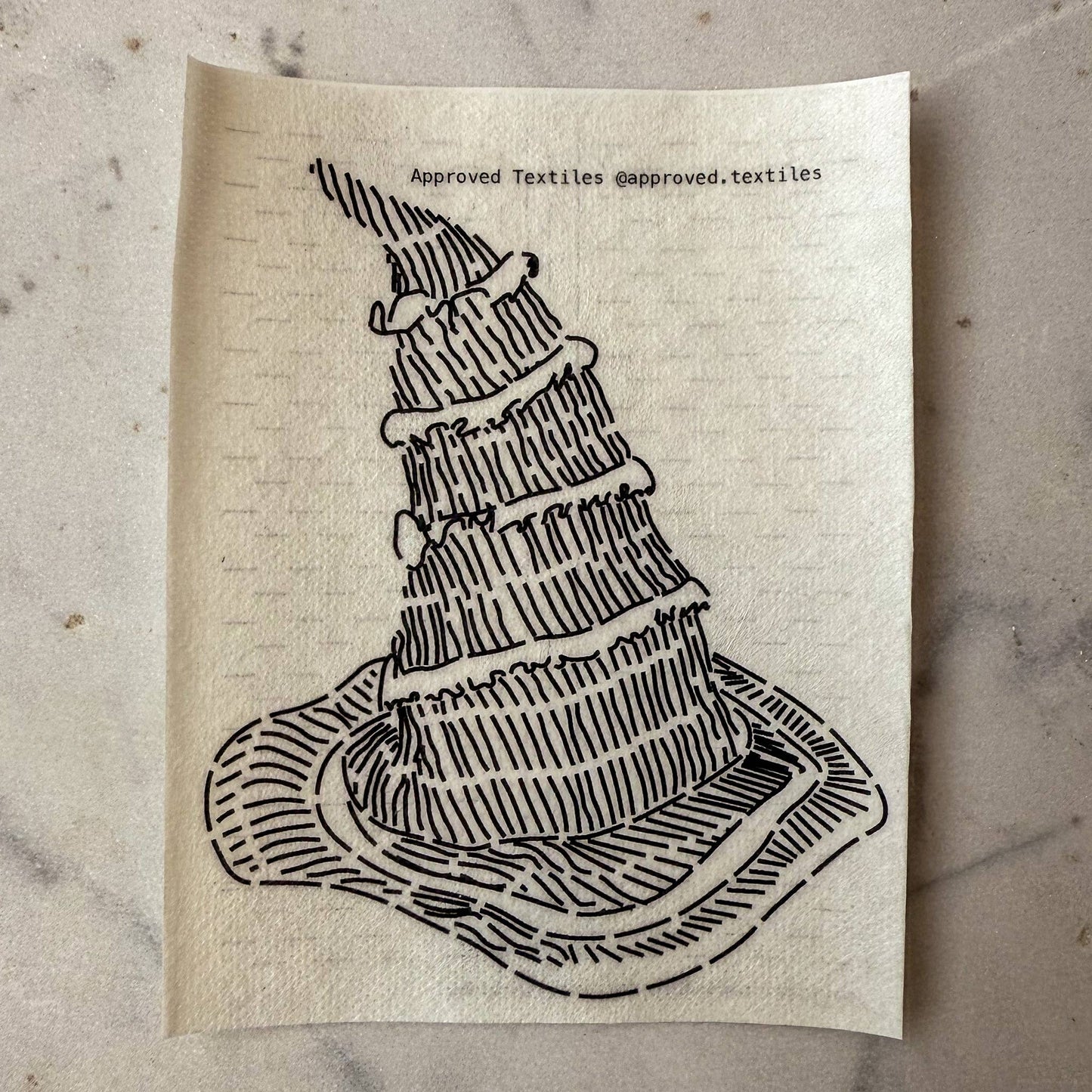 Sashiko and Mending Supplies: Wicked Mending + Embellishment Wash Away Transfers ( 4 looks) -1 pack