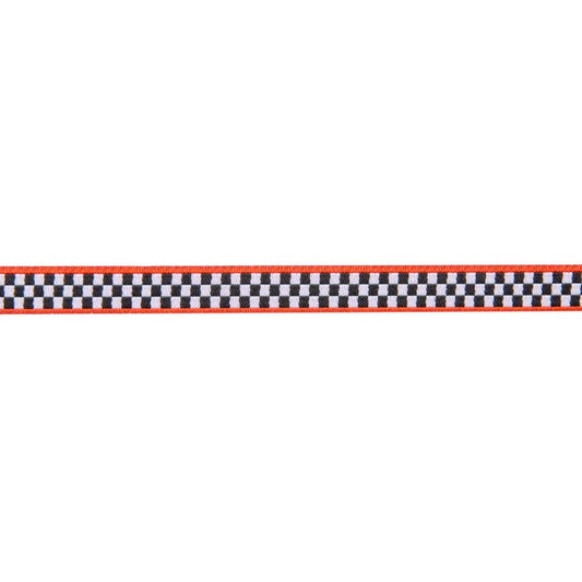Ribbon: Tiny Checkerboard/Red -Mary Engelbreit -3/8"- by the yard