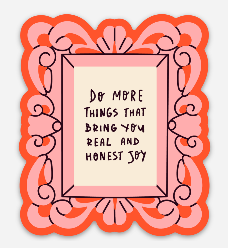 Stickers and Stationery: Do More Things Vinyl Sticker