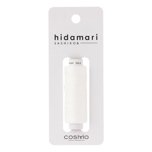 Notions: White Hidamari Sashiko Thread Lecien#1- Thread