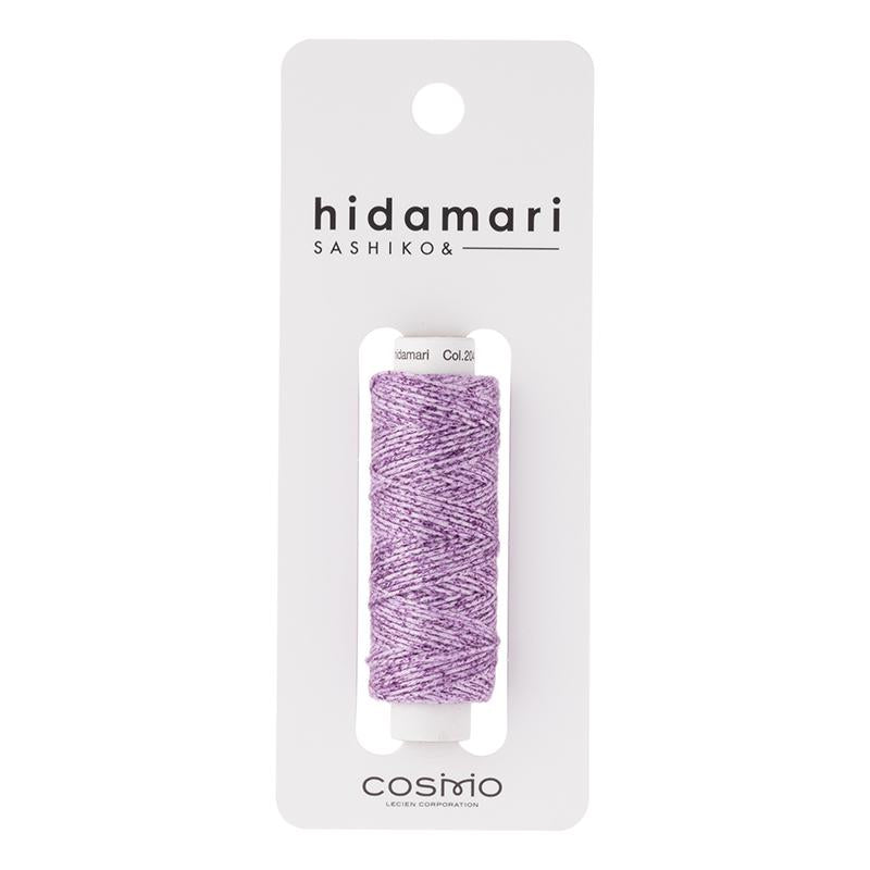 Notions: Multi Purple Hidamari Sashiko Thread 122302 204 Lecien#1- Thread