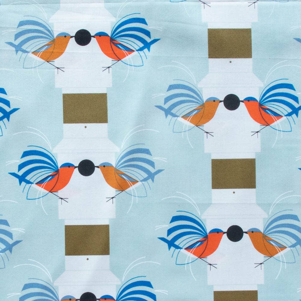 Organic Premium Homecoming Poplin 115GSM Charley Harper for Birch Fabrics- by the half yard