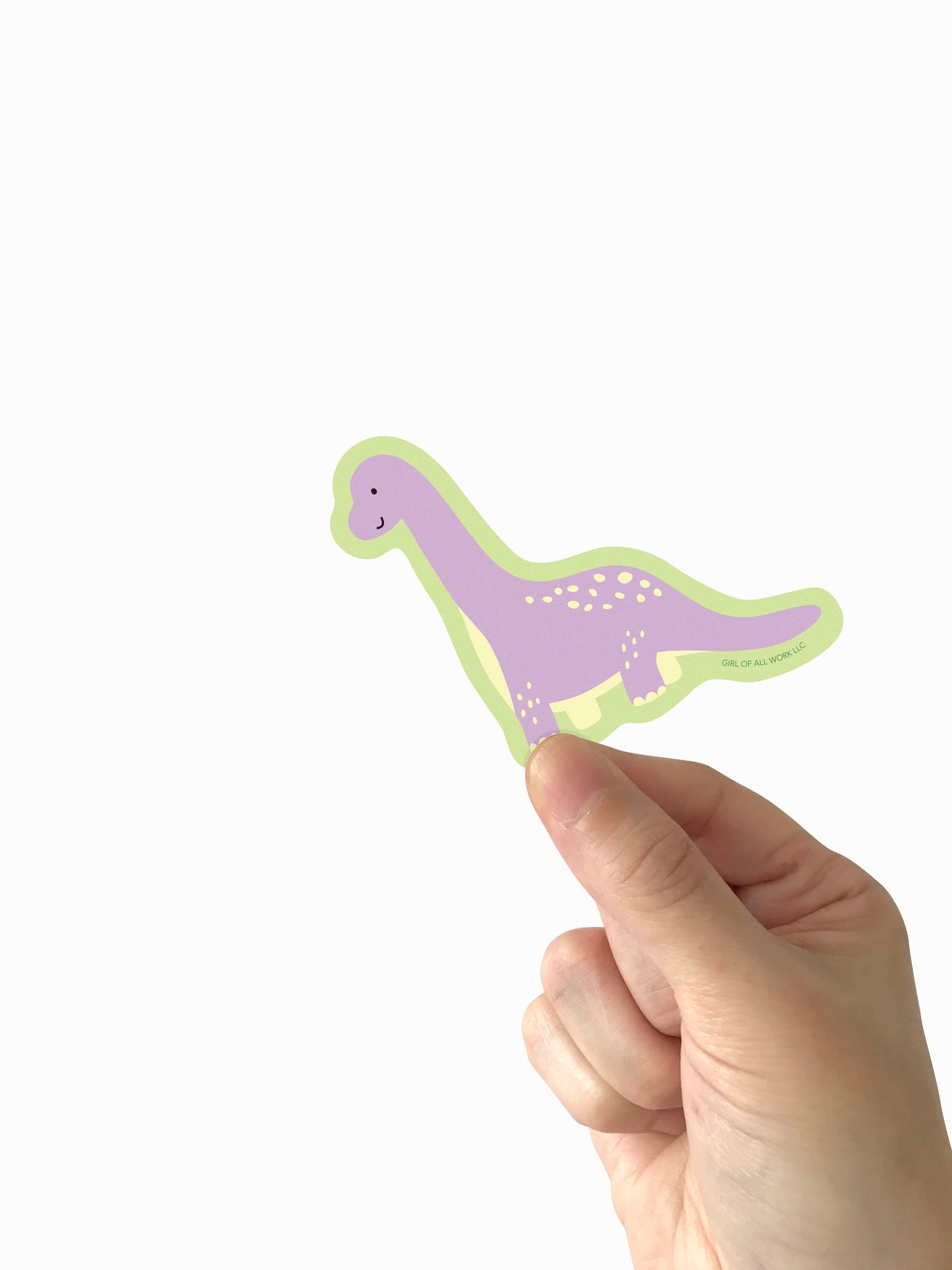 Stationary: Dinosaurs Vinyl Sticker-( 2.8"X 2.9)1 Sticker