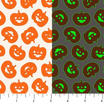 glow in the dark halloween fabric