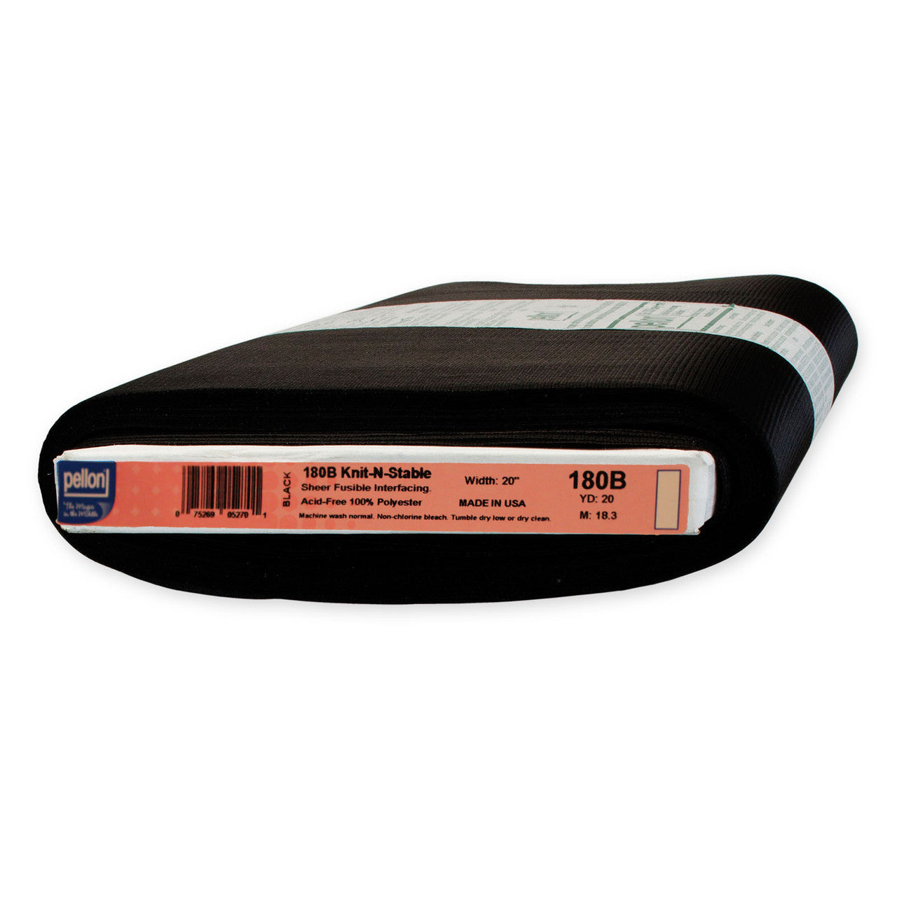 Web Only Sewing Supplies: Interfacing Pellon Fusible Knit-N-Stable Polyester 20"inches wide- by the yard