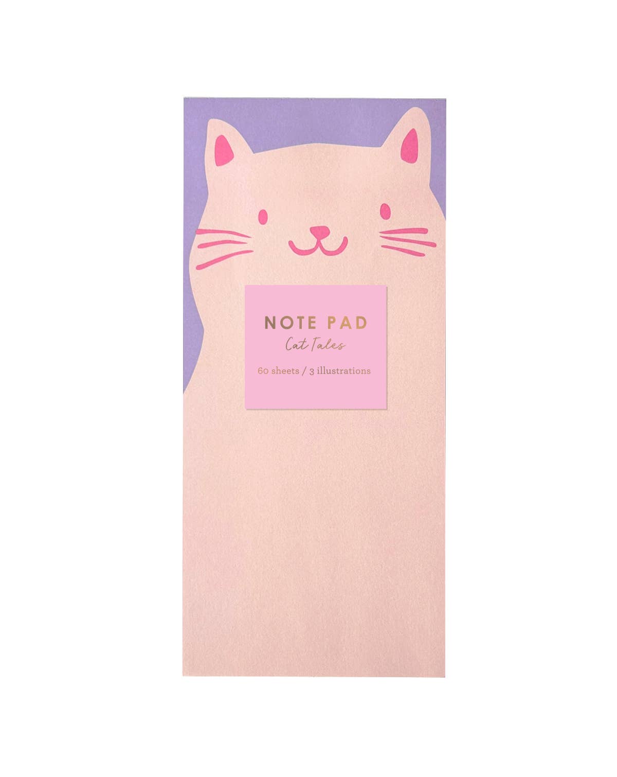Stationary: Cat Tales Notepad-1 pad