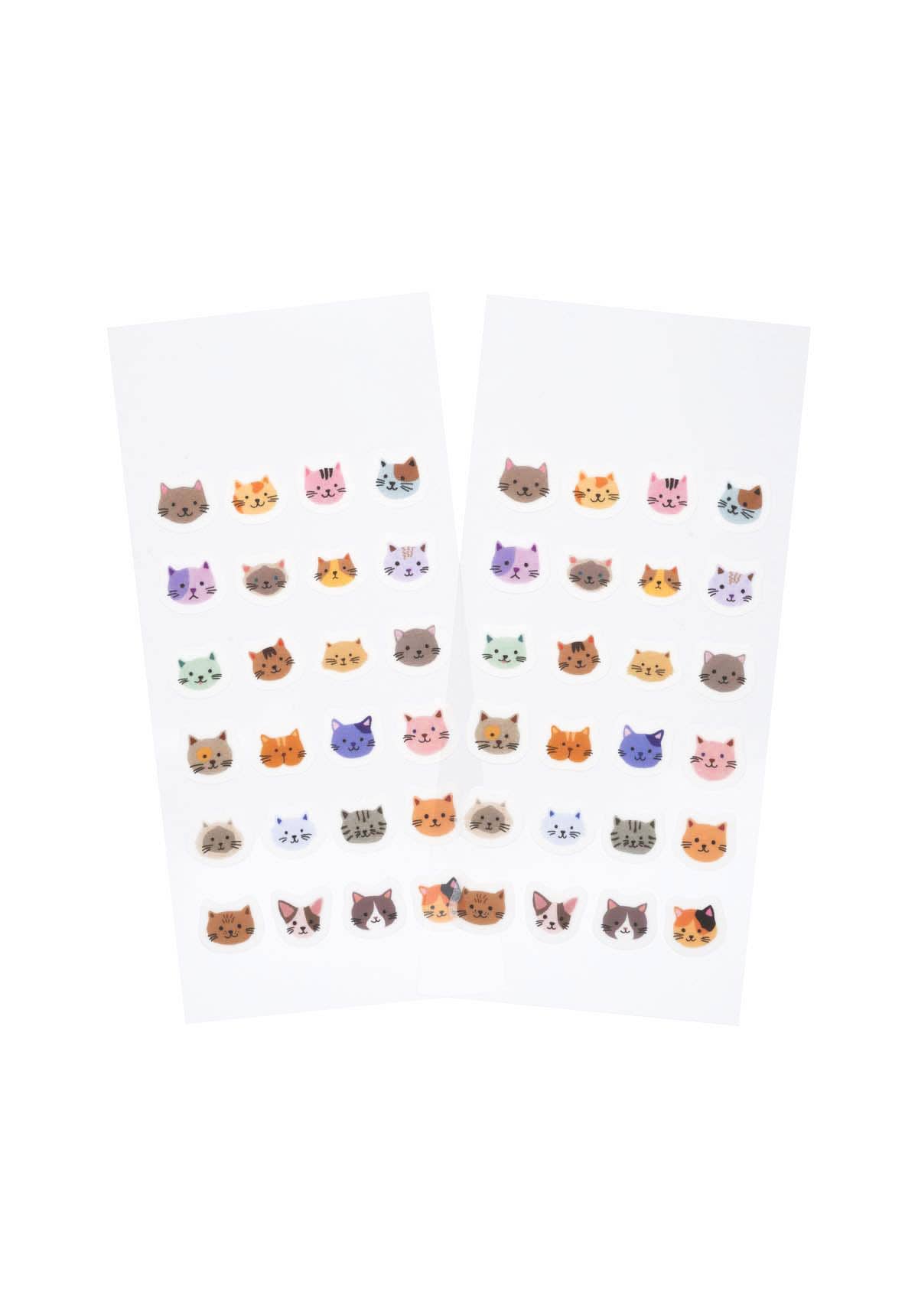 Stationary: Cats L’il Sticks Washi Stickers-1 pack ( 2 sheets)
