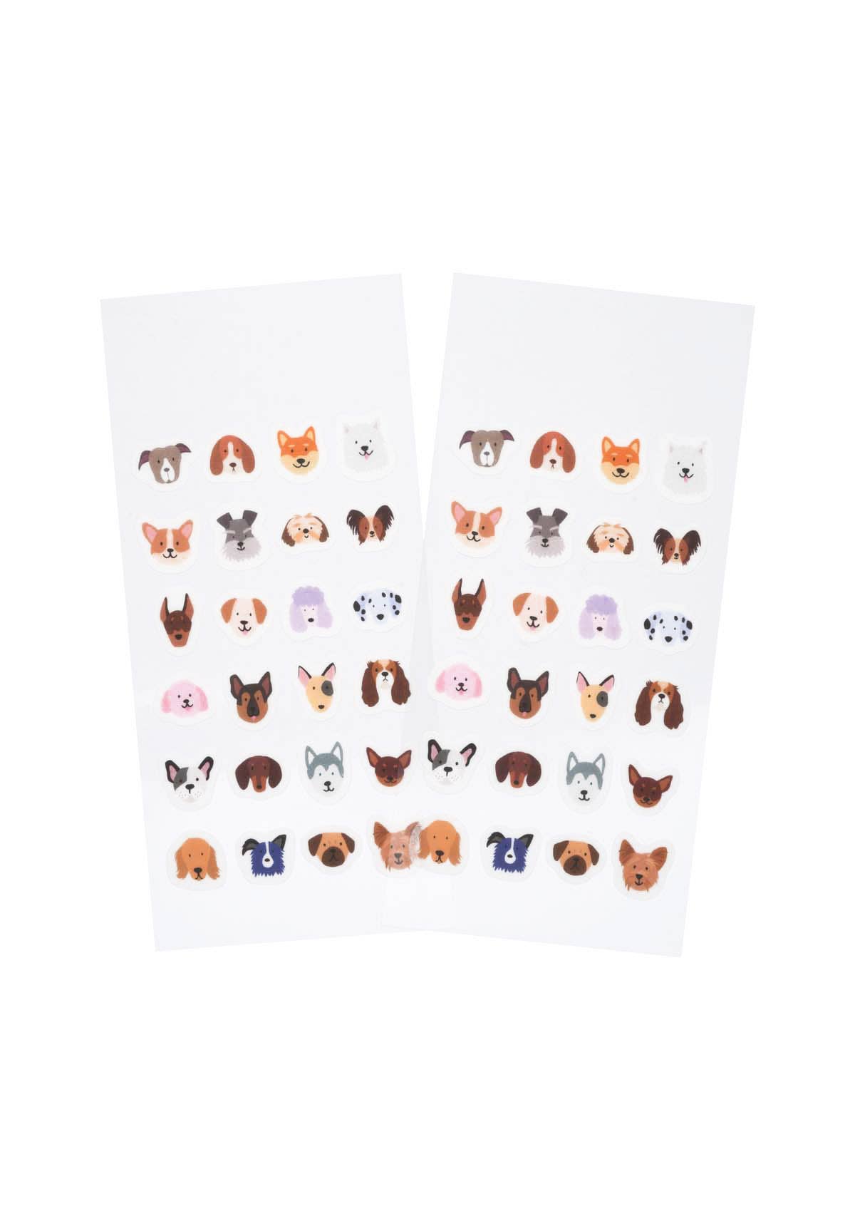Stationary: Dogs L’il Sticks Washi Stickers- 1 pack (2 sheets)