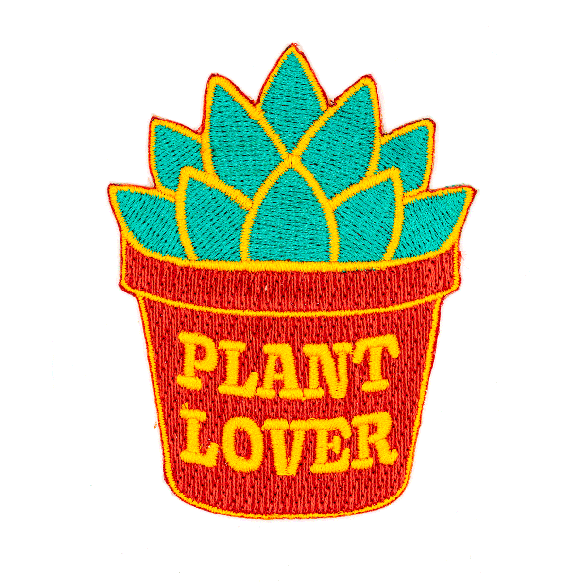 Plant Lover Embroidered Patch 2.5" inches- 1 patch