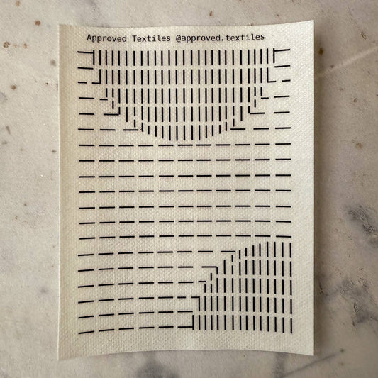 Sashiko and Visible Mending: Bauhaus Mending + Embellishment Transfer( 4 Looks) - 1 pack