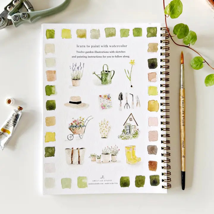 Emily Lex Studio: Garden Watercolor Book