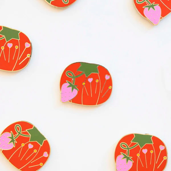 Notions: Tomato Pin Cushion Magnetic Needle Minder - 1 Magnetic Needle Holder