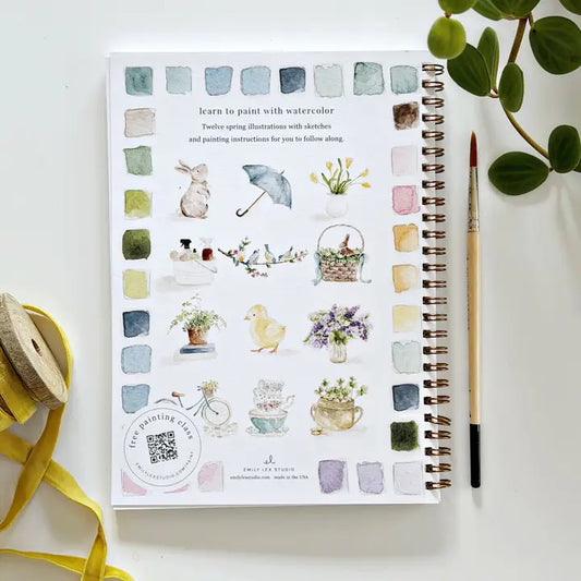 Emily Lex Studio: Spring Watercolor Book