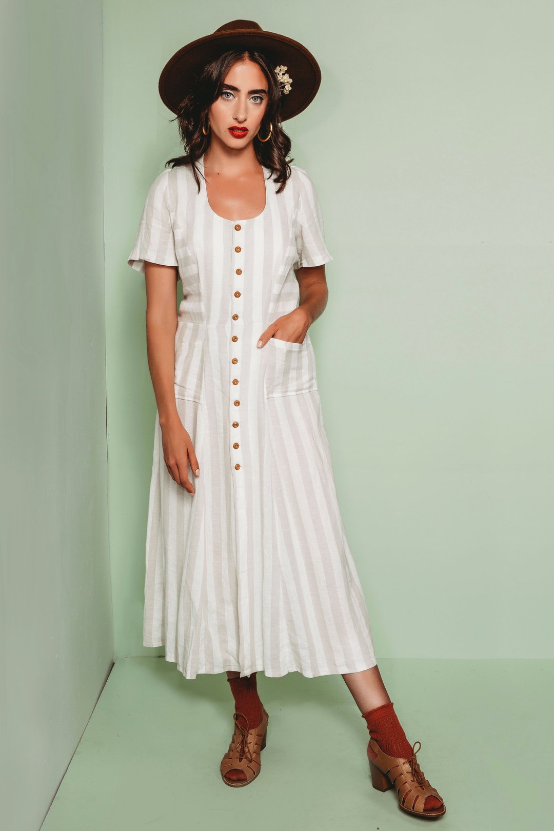 Garment Making Patterns: The Hughes Dress by Friday Pattern Co.- Printed Pattern