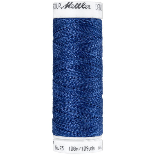 Notion: Mettler Denim Doc Thread #3623 Navy Blue Cotton Covered Polyester 40wt-109 yards- Sold by the Spool
