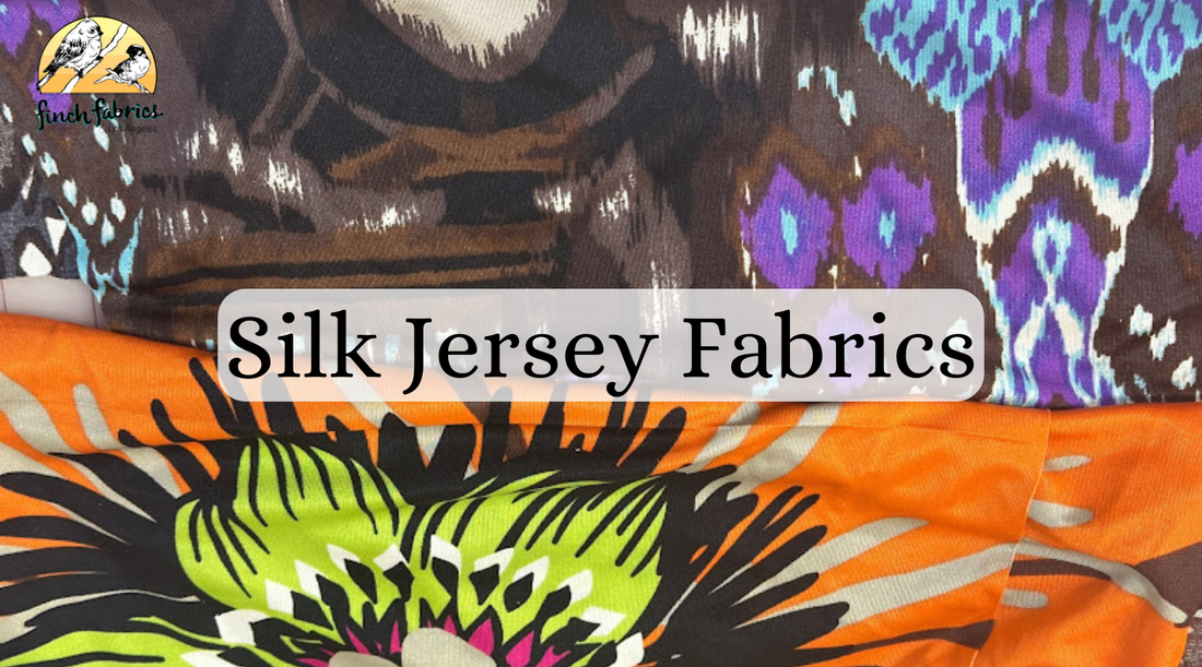 All About Silk Jersey Fabric LA Finch Fabrics All About Silk Jersey Fabric LA Finch Fabrics