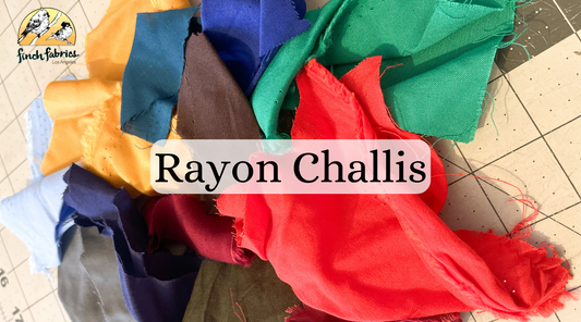 All About Rayon Challis Fabric