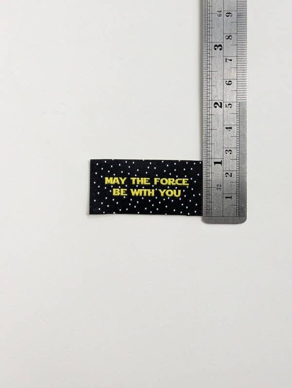 Notions: May the Force Be With You | Woven Luxe Labels