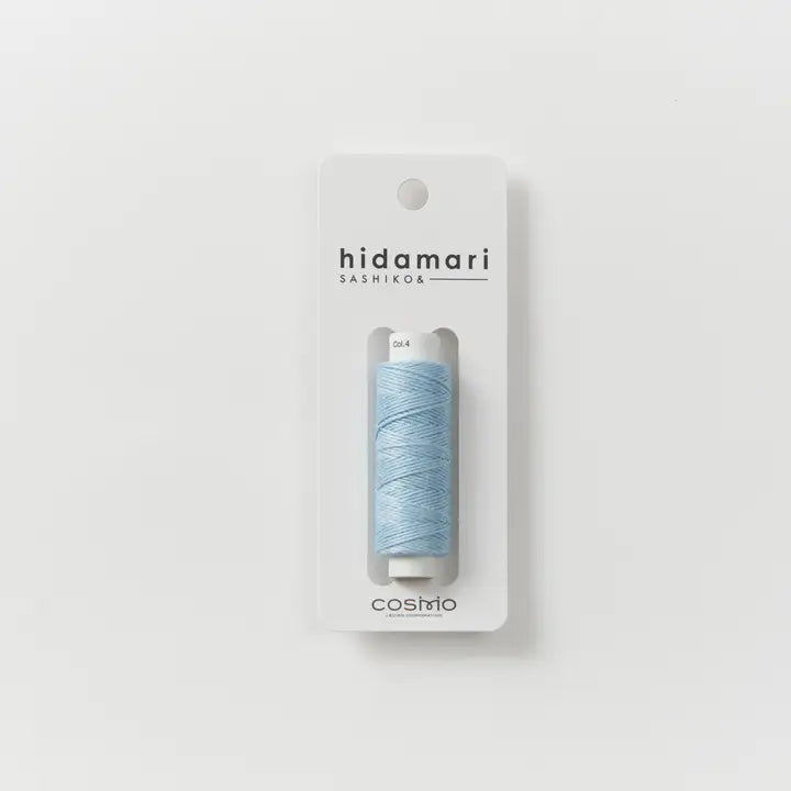 Sashiko and Visible Mending: Light Blue Hidamari Sashiko Thread  4 Lecien- Thread