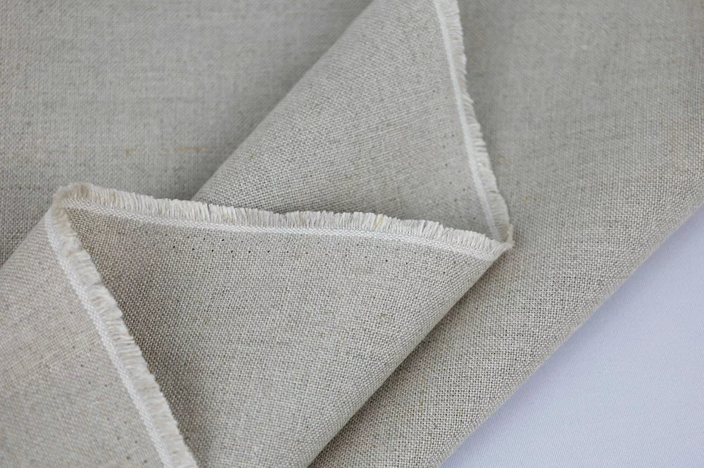 Irish Linen Pure Natural Spence Bryson Woven 260 GSM- by the yard