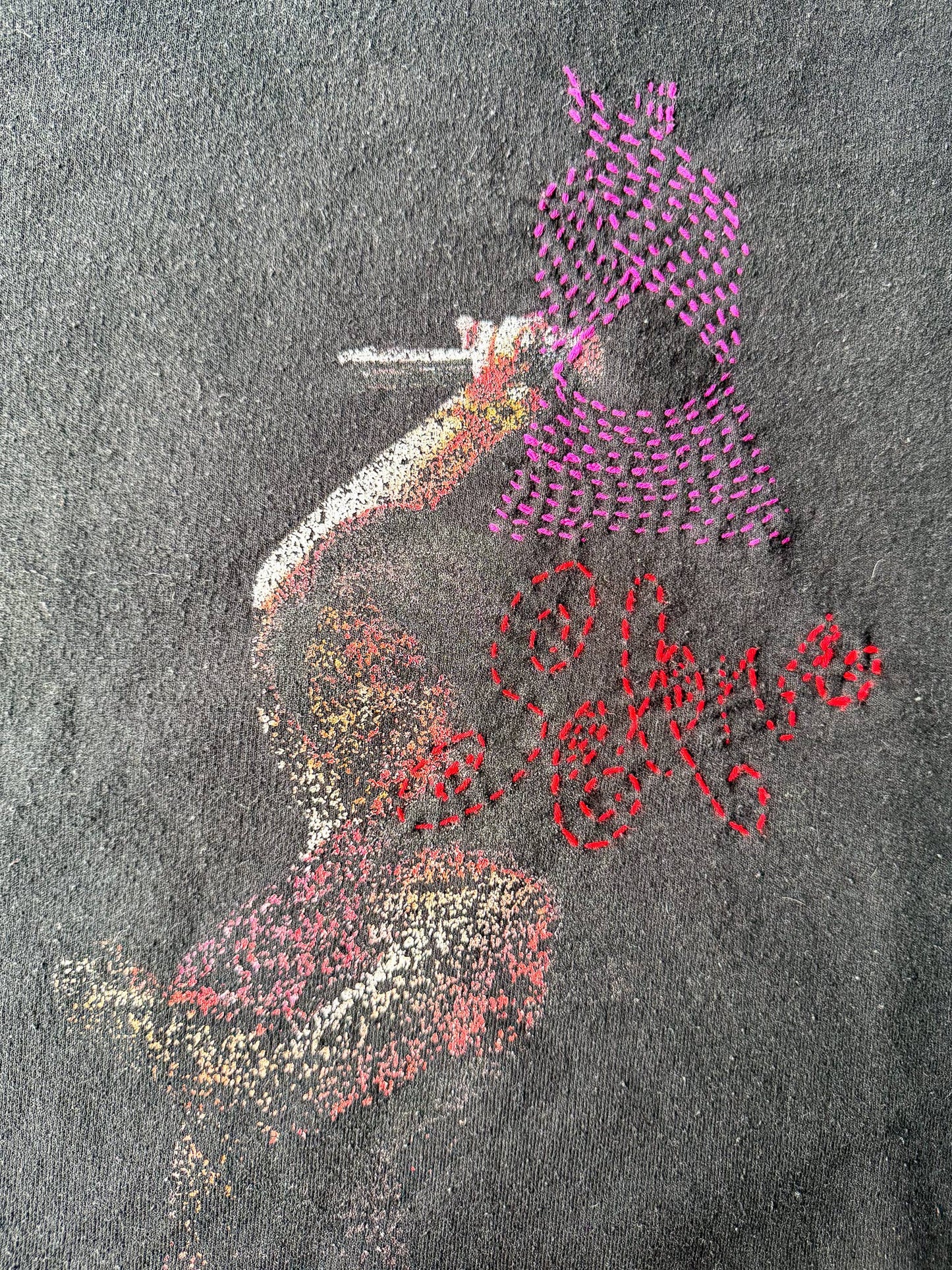 Sashiko and Mending  Supplies: Selena Quintanilla-Pérez Mending + Embellishment Transfer ( 4 looks)-1 pack