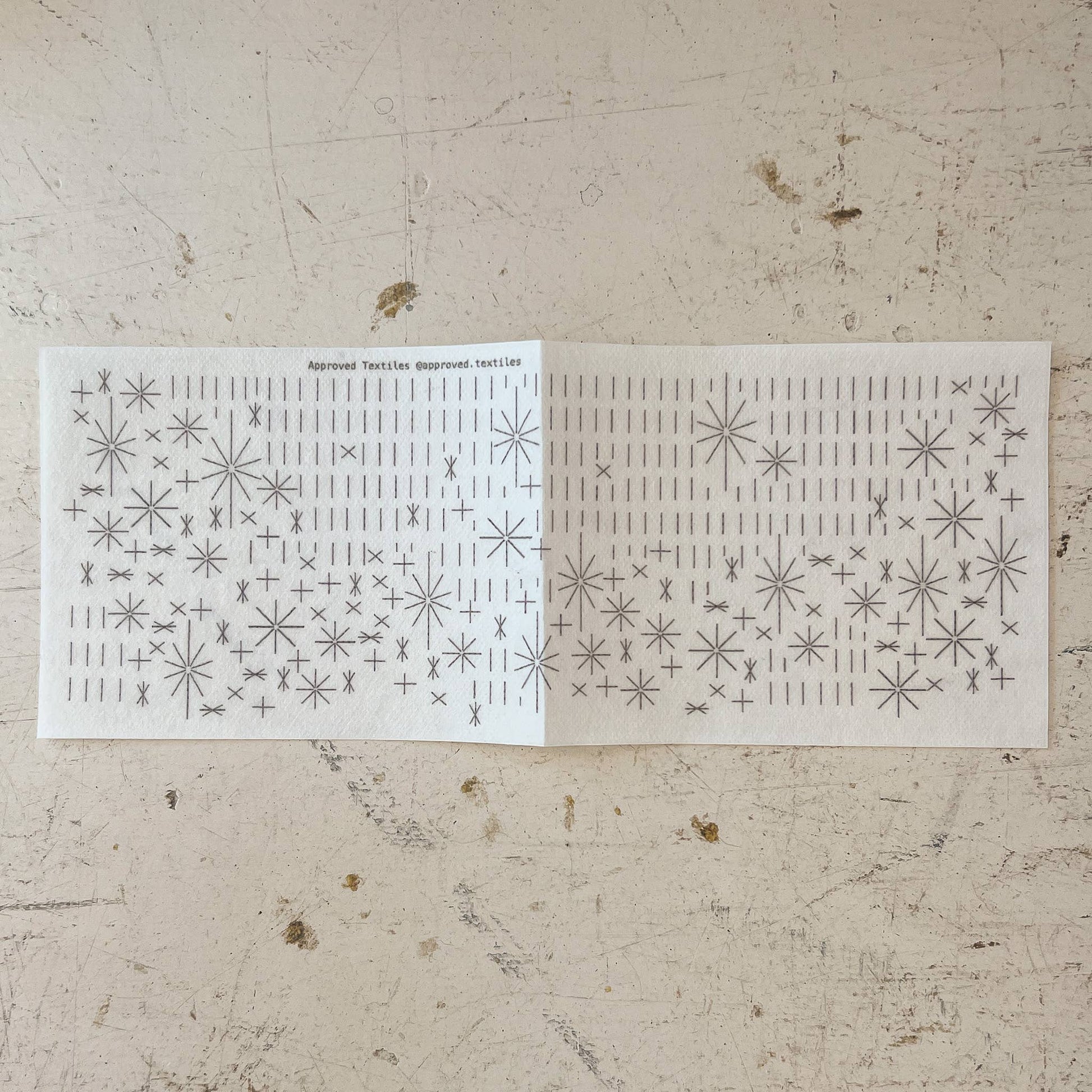 visible mending apprived textiles