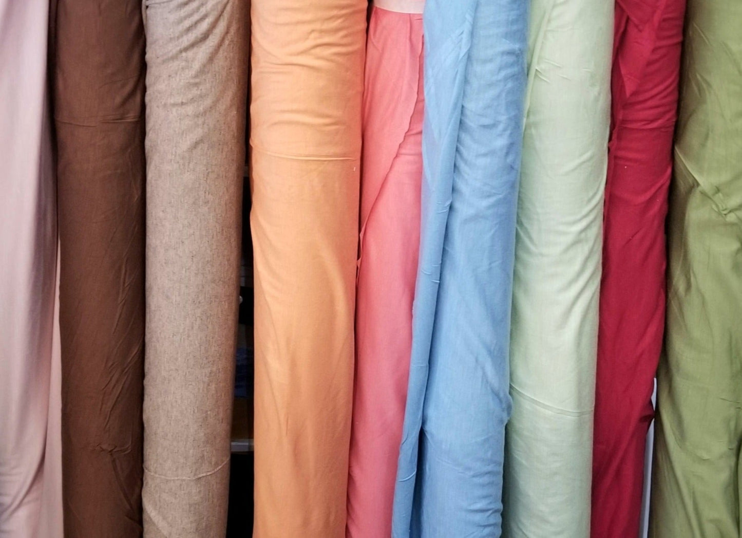 End of Bolt: 4 yards of Designer Deadstock Rayon Wool  Stretch Jersey  Pale Pink 5.5oz Knit- remnant