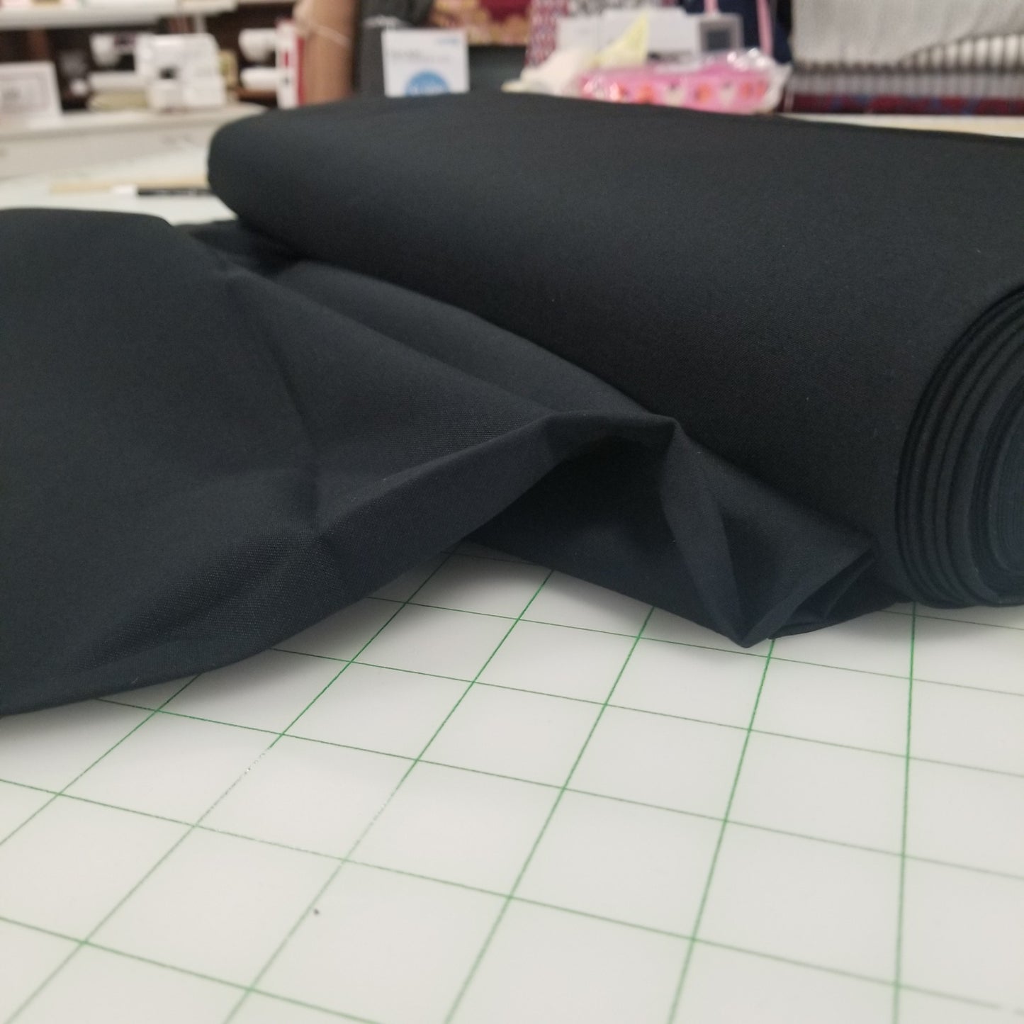 Cotton Basic Solids: Moda Bella Black 99 - by the half yard