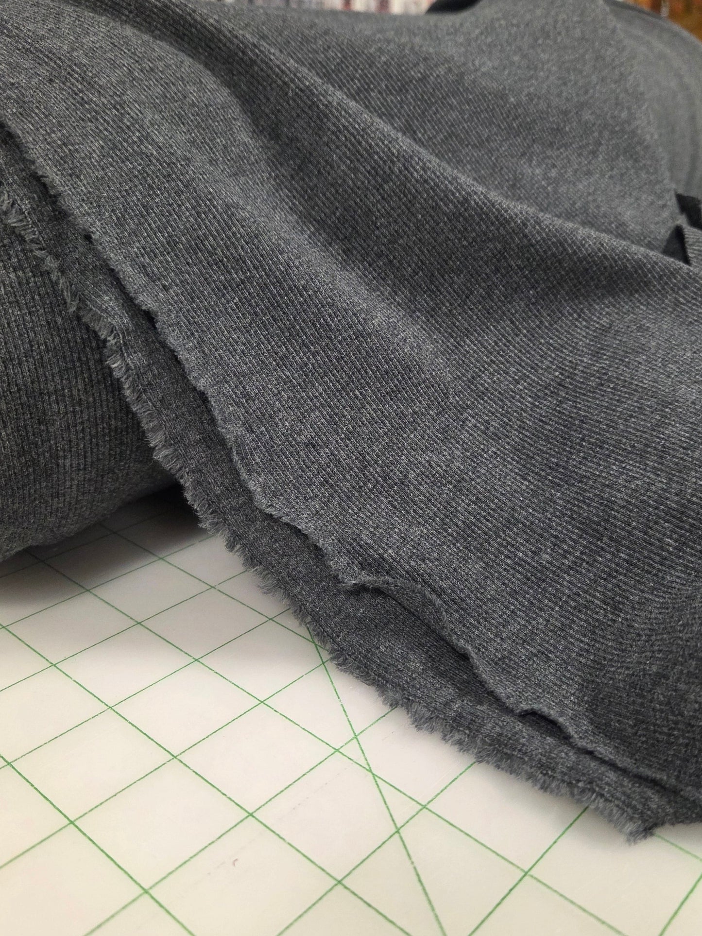 rib knit for cuffs and collars