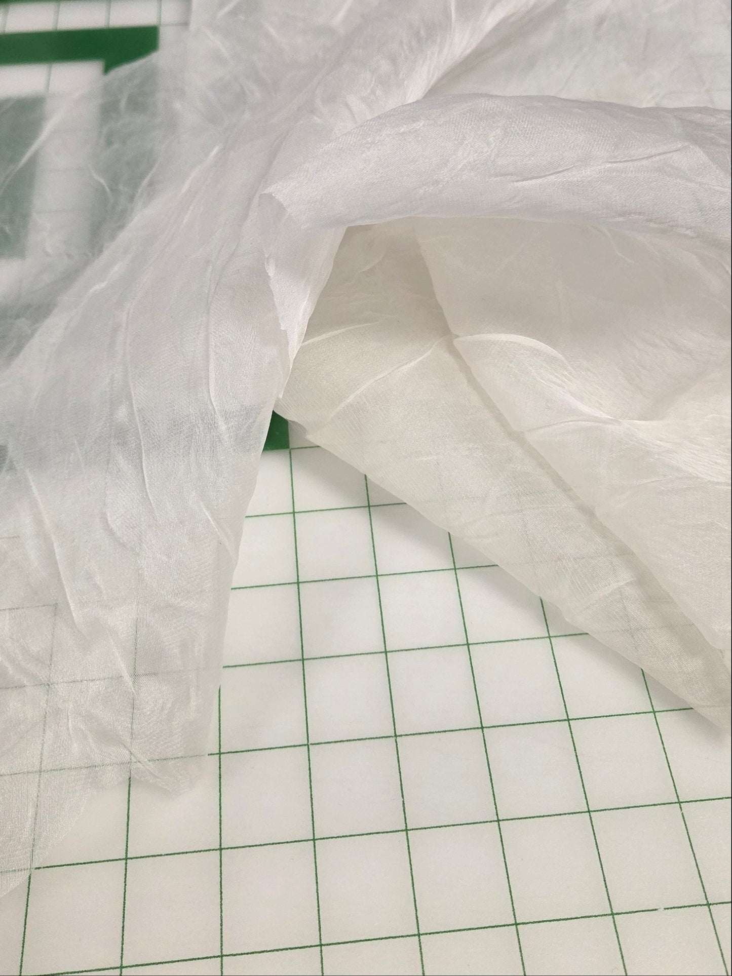 silk organza solid by the yard