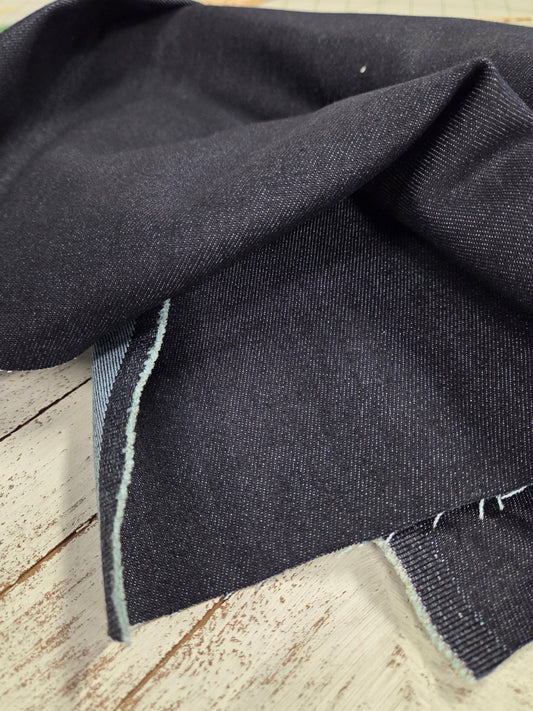 deadstock denim woven by the yard
