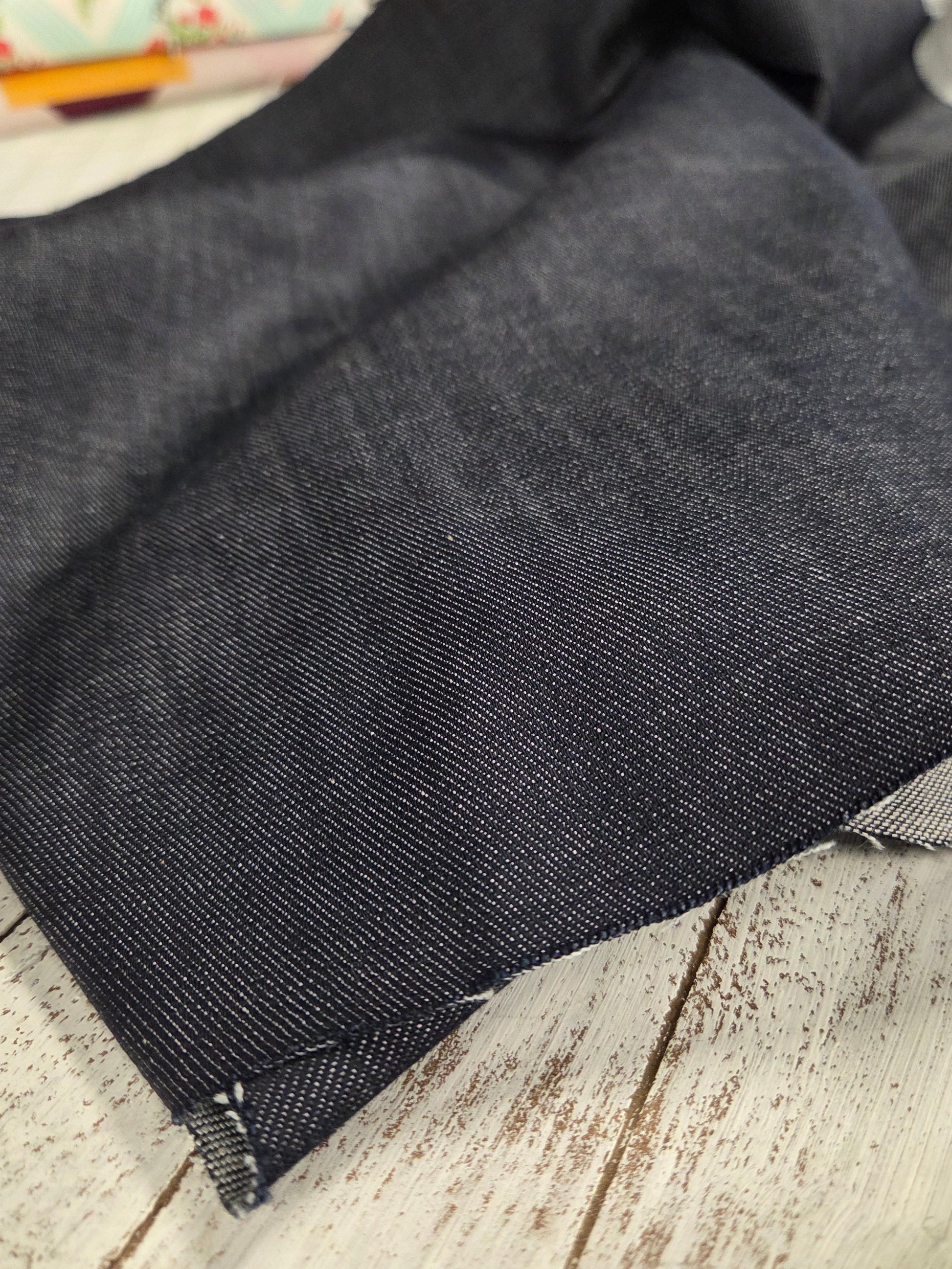 LA stretch denim deadstock. fabric shop online
