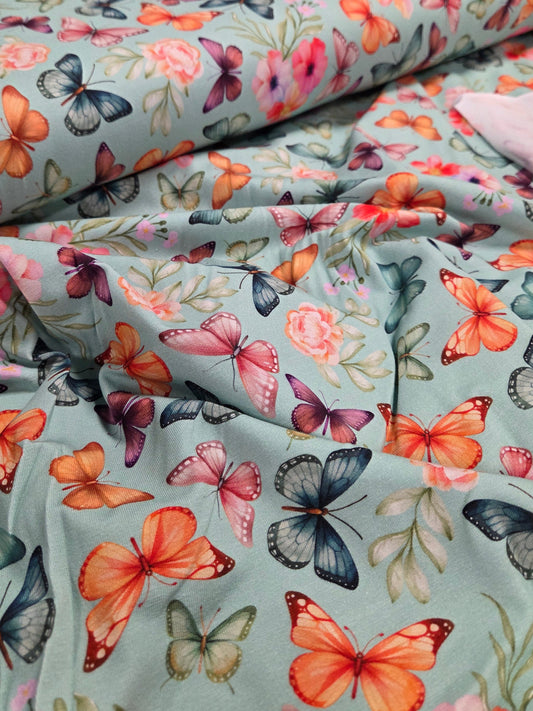 Stof Fabrics butterflies fabric