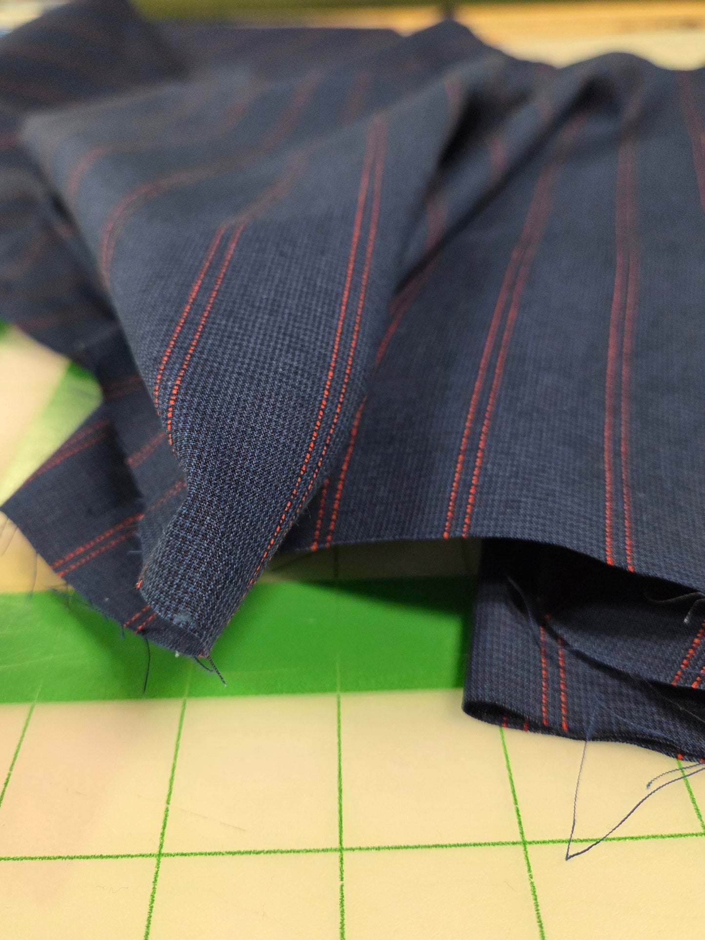 cotton poplin stripe shirting