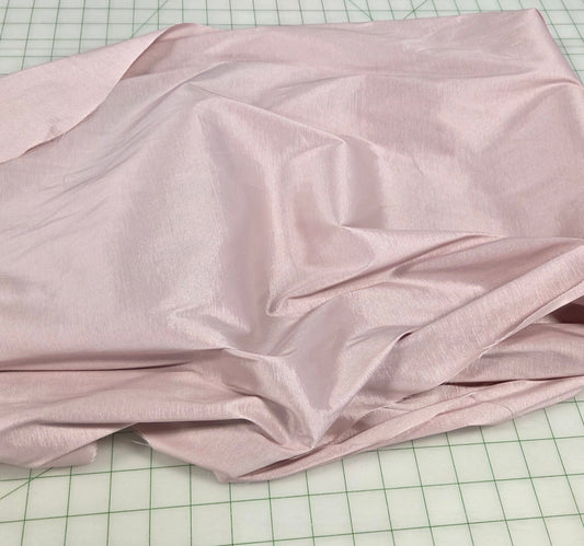 stretch taffeta solid woven deadstock