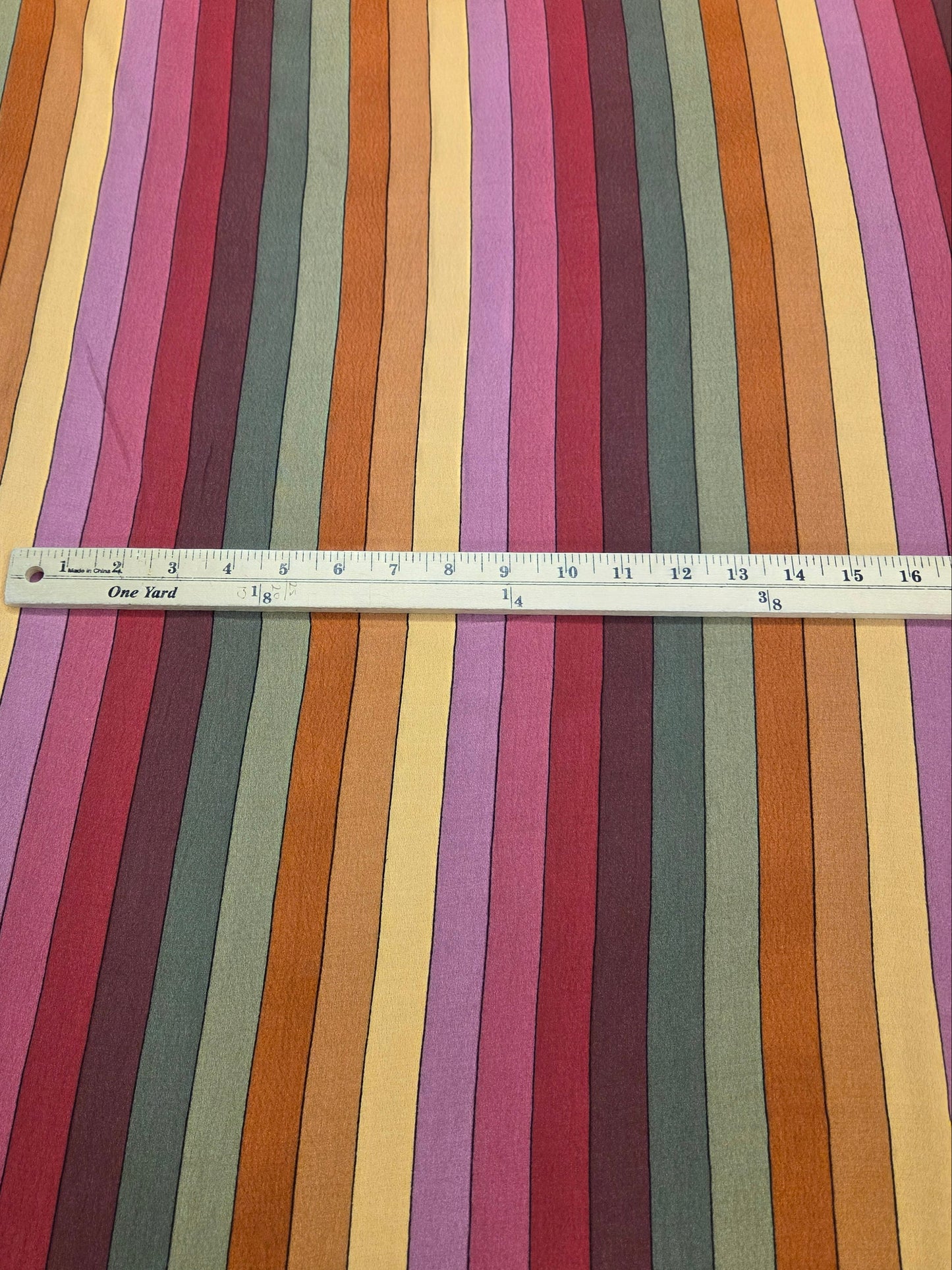 multi stripe fashion fabric stripe woven for garment making