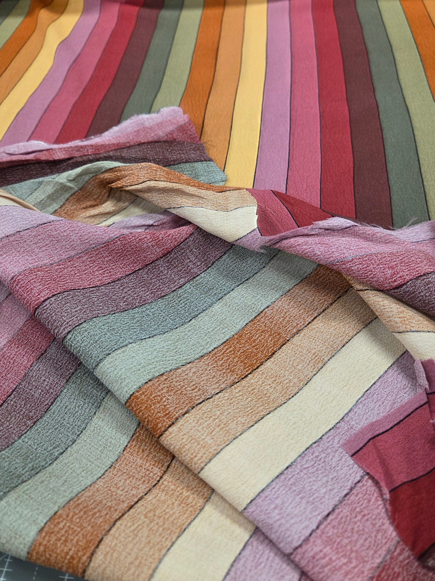 fashion fabric stripe woven by theyard